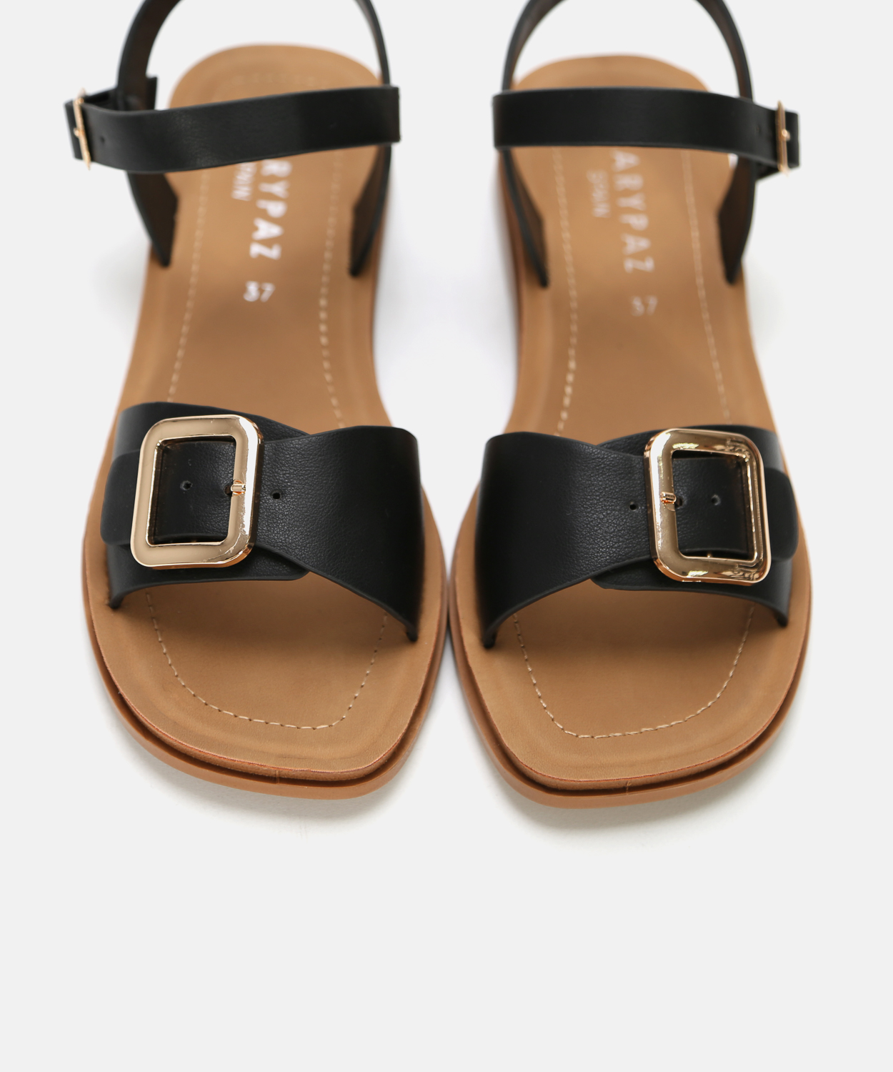 Sand&aacute;lia rasa com fivela image number null